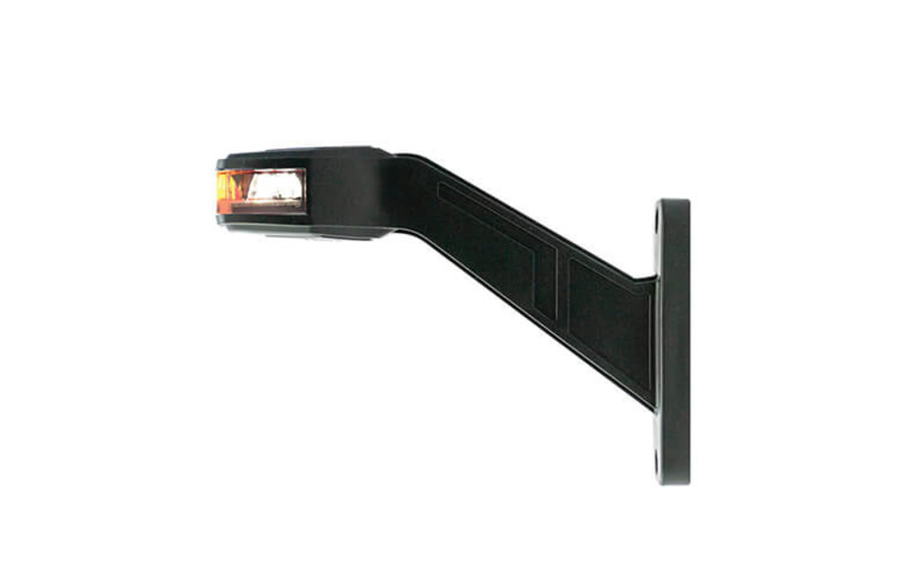 Rechts | LED Begrenzungsleuchte | 12-24V | 30cm. Kabel (rot / weiß / gelb)