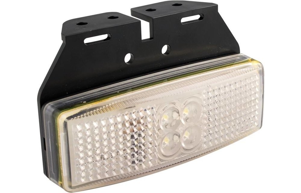 LED Umrissleuchte weiß | 12-24V | 20 cm. Kabel
