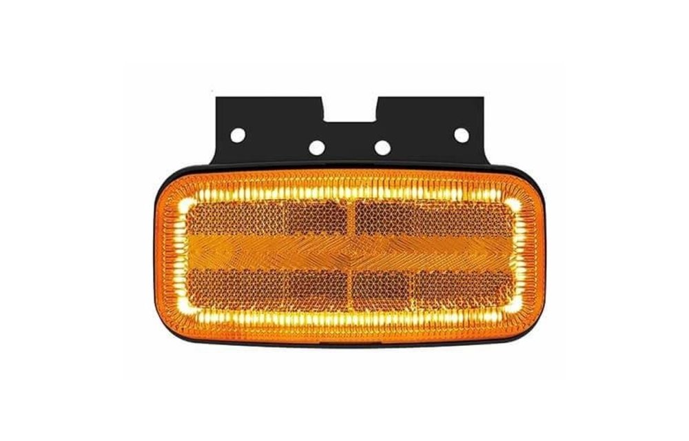 LED-Seitenblinker mit Blinkfunktion | 12-36V | 50cm. Kabel