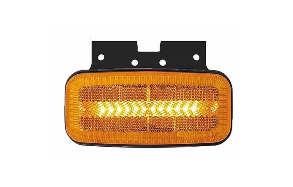 LED-Seitenblinker mit Blinkfunktion | 12-36V | 50cm. Kabel