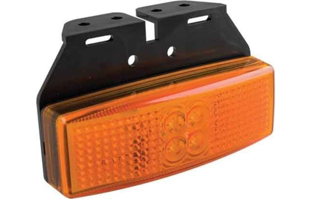 LED Umrissleuchte gelb | 12-24V | 20 cm. Kabel