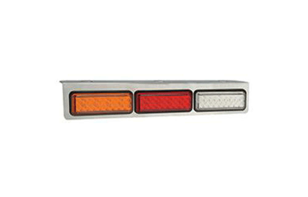 LED-Brems- / Rückleuchte Slimline-Montage | 12-24V | 0,18 M. Kabel