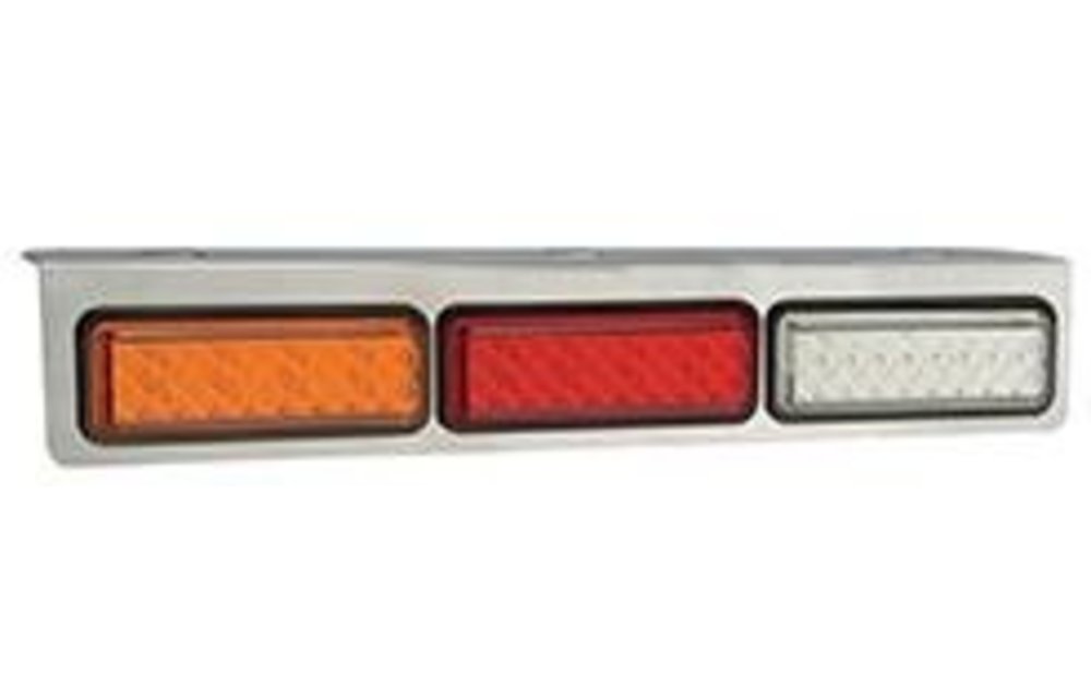 LED-Nebelscheinwerfer Slimline-Montage | 12-24V | 0,18 M. Kabel
