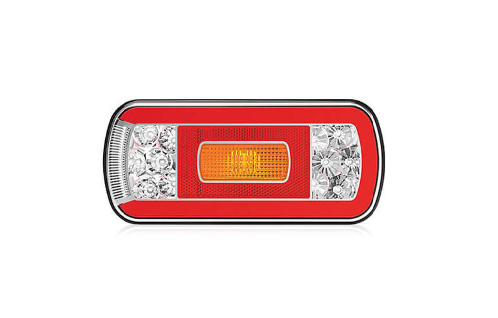 LED-Rücklicht ohne Kennzeichenbeleuchtung | 12-36V | 100cm. Kabel