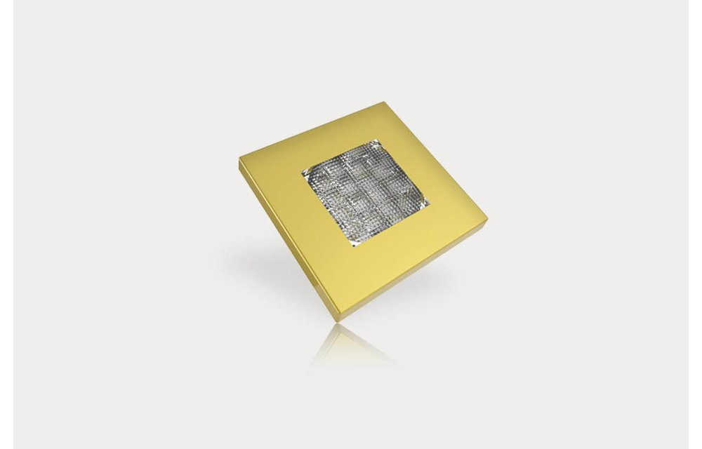 LED Innenraumleuchte gold | 12-24V | Warmweiß