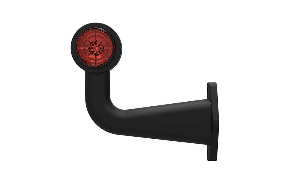 Links | LED Begrenzungsleuchte | Winkelstahl | 12-24V | 0,75mm Stecker
