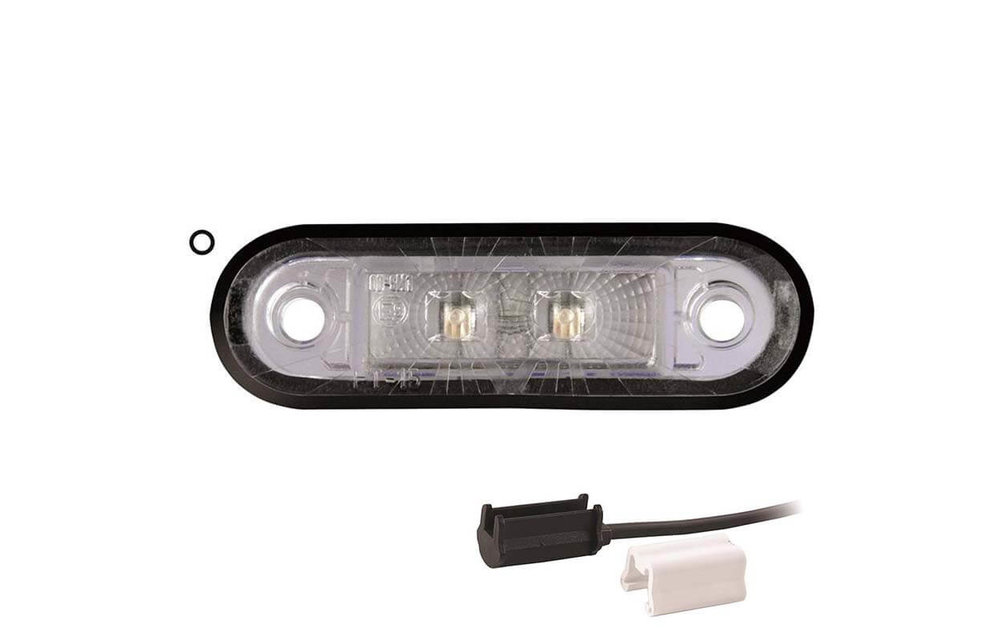 LED Umrissleuchte weiß | 12-24V | 1,5mm2 Anschluss