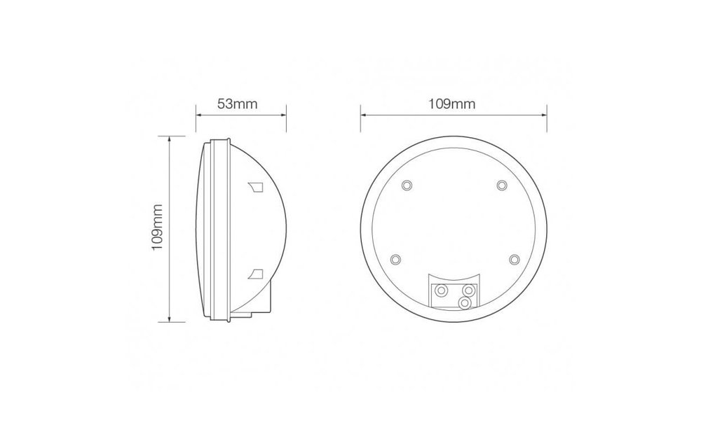 LED Rücklicht-Installation | 12-24V | ohne Kabel