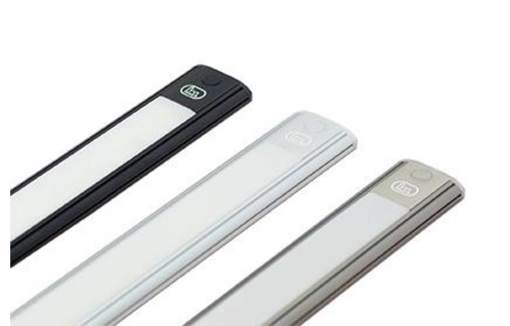 LED Innenraumleuchtebeleuchtung |ohne Touch Control | grau 60cm. 12v kaltweiß