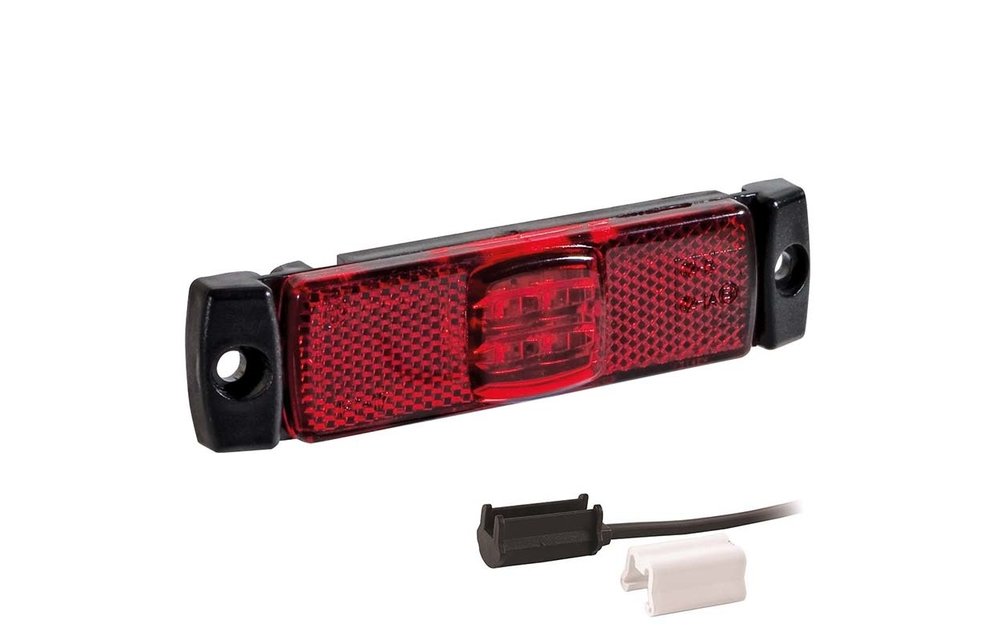 LED Umrissleuchte rot | 12-24V | 1,5mm Stecker