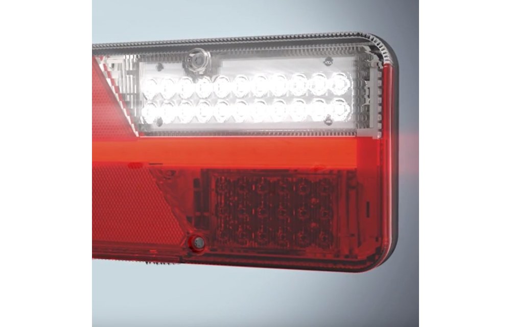 LED-Flächenleuchte Rechts Rückfahrleuchte dient KingPoint