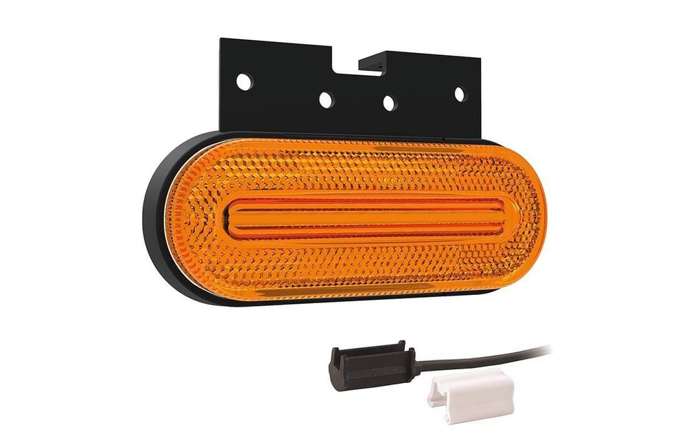 LED Umrissleuchte gelb | 12-24V | 1,5mm Anschluss.