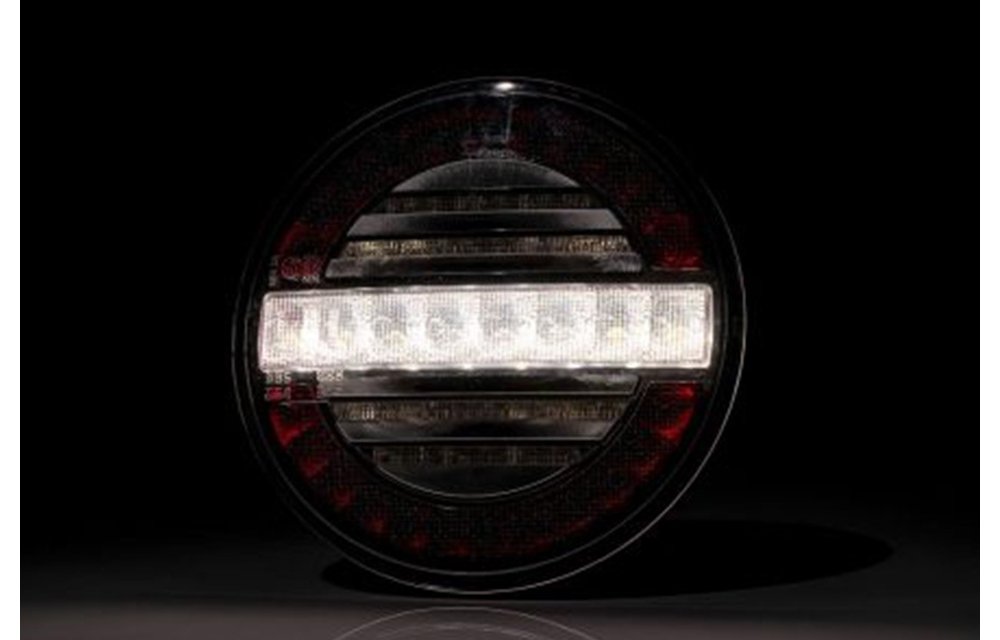 LED-Nebelscheinwerfer und Rückfahrlicht (rund) | 12-24V | 100cm. Kabel