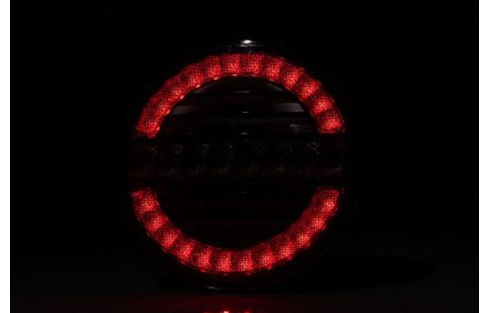 LED-Nebelscheinwerfer und Rückfahrlicht (rund) | 12-24V | 100cm. Kabel