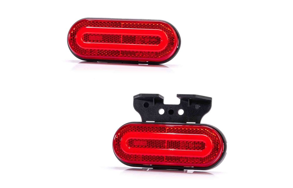 Neon LED Markierungsleuchte rot | 12-24V | 50 cm Kabel