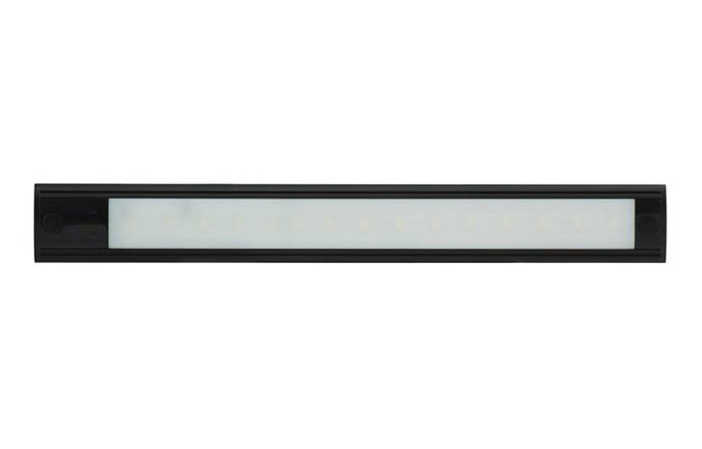LED Innenraumleuchtebeleuchtung |ohne Touch Control | schwarz 31cm. 12v kaltweiß