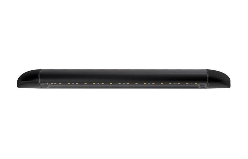 LED Innenraumleuchte 26cm. schwarz 24v warmweiß