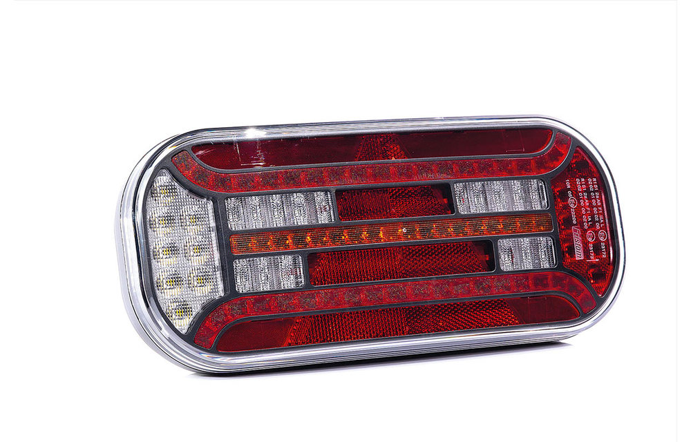 LED-Rück (R) mit dreieckigem Reflektor | 12-24V |