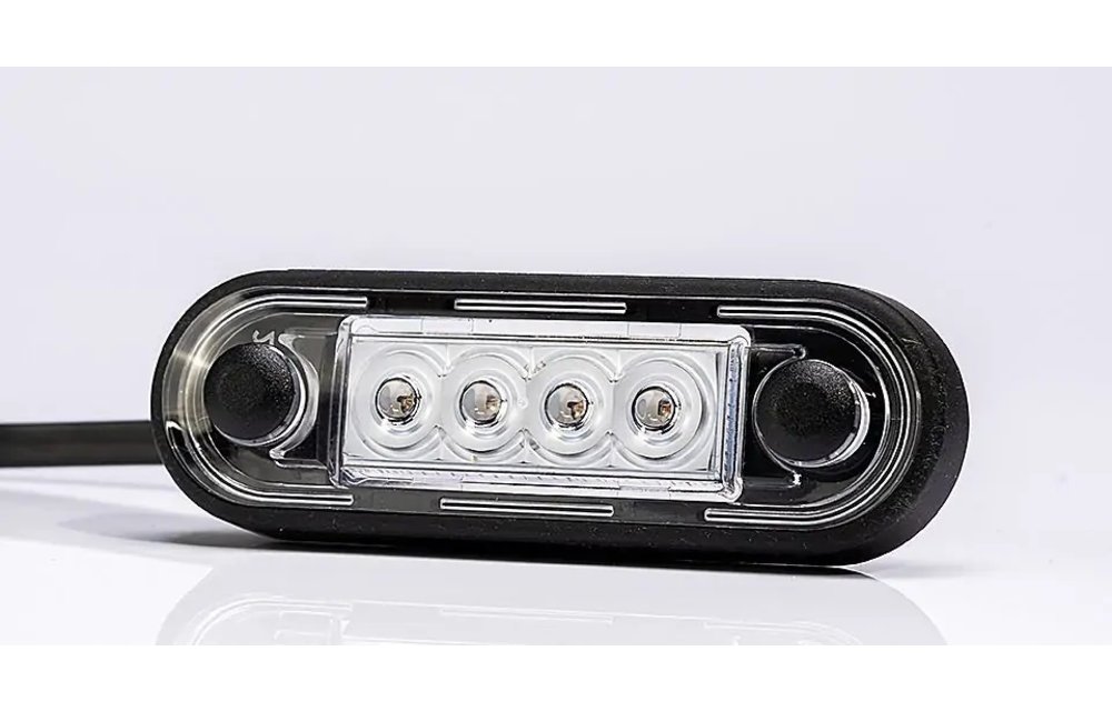 LED Umrissleuchte rot | 12-24V | 50cm. Kabel