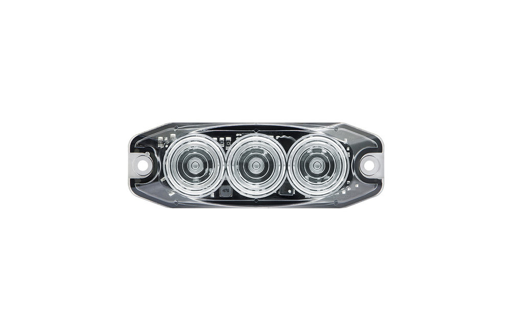 Kompakte LED Blinker 12 / 24v (clear lens) - Vehiclelightshop