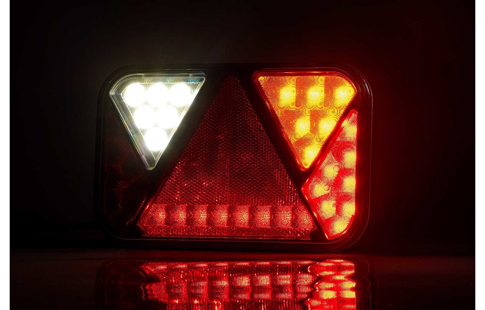 LED-Rücklicht links mit integrierter Canbus-Lösung und Rückfahrlicht 12V 5PIN
