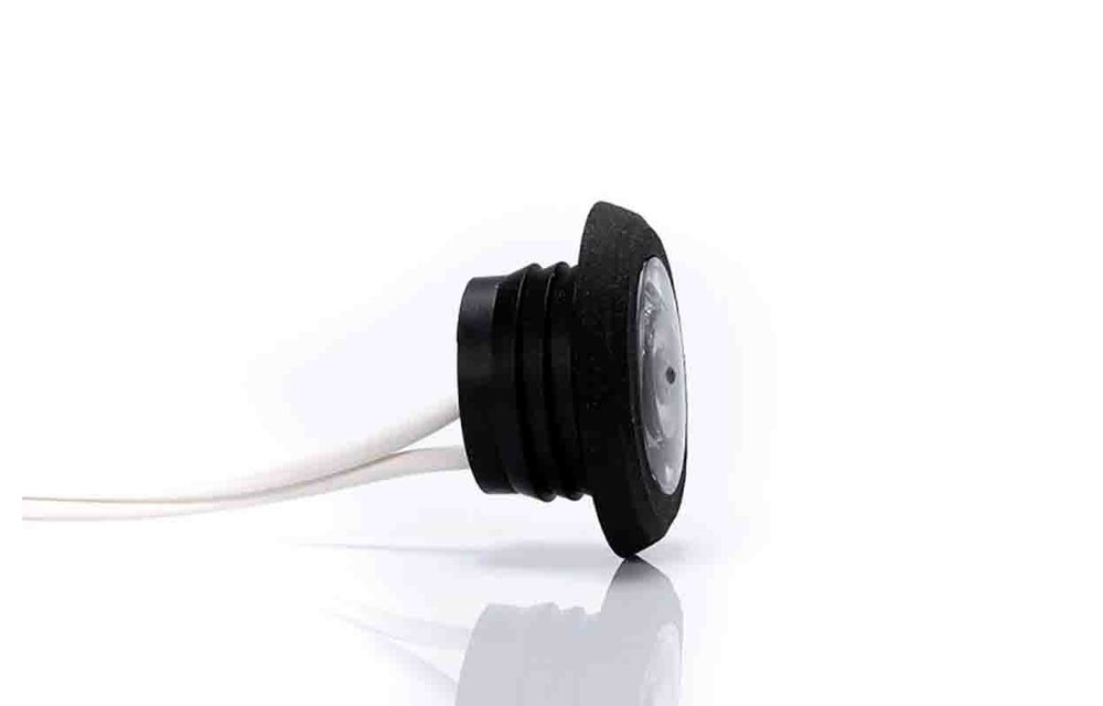 Kompakte LED-Einbauleuchte Umrissleuchte weiß 12/24v