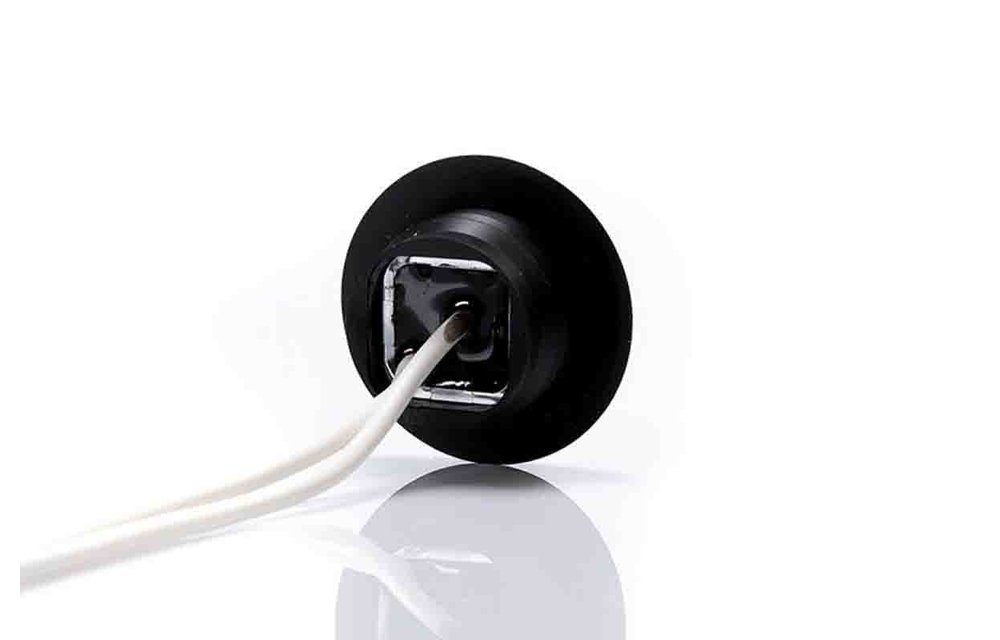 Kompakte LED-Einbauleuchte Umrissleuchte weiß 12/24v