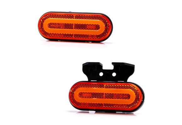 LED Autolamps - Markierungsleuchte LED weiß+orange universal Ø80 x