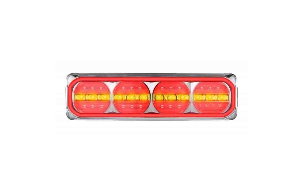 LED-Neonrückleuchte mit dynamischer Blinkleuchte 12/24v