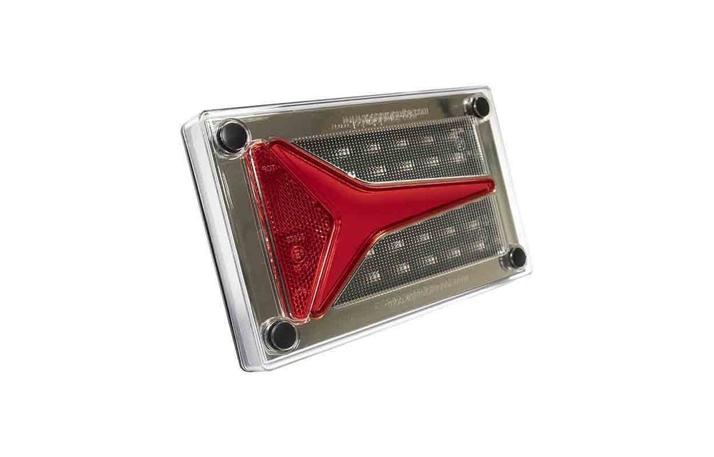 LED-Neon-Rückleuchte links, dynamische Blinklicht12/24v