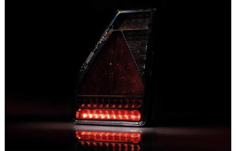 Links | LED Rückleuchte | Dreieck Model l 12v | 6 Function