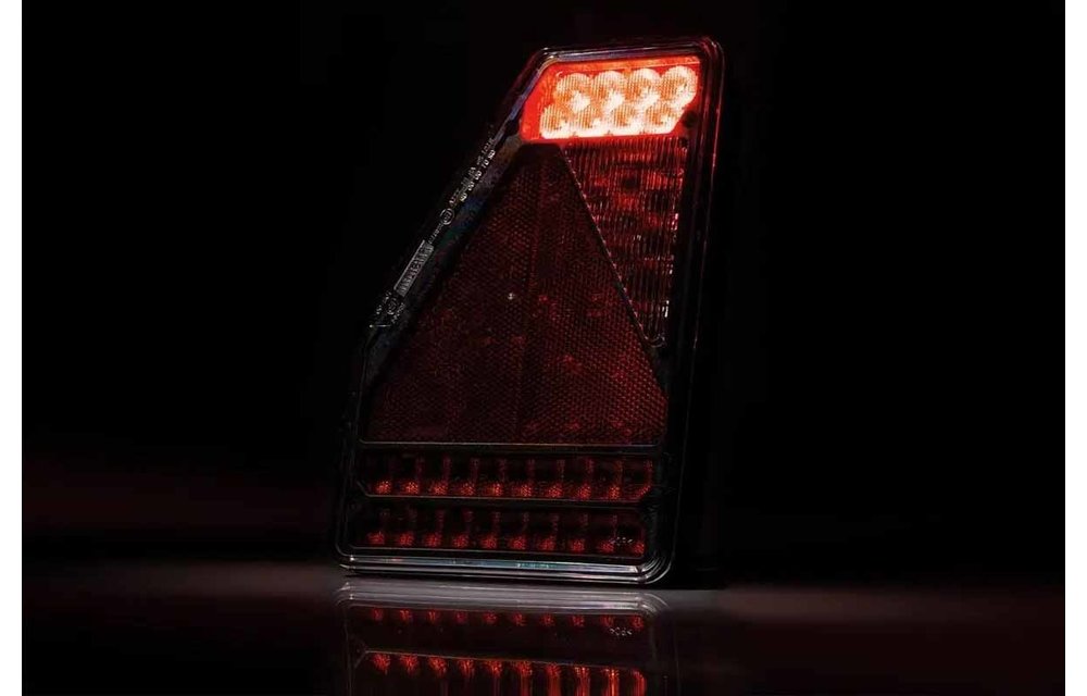 Links | LED Rückleuchte | Dreieck Model l 12v | 6 Function