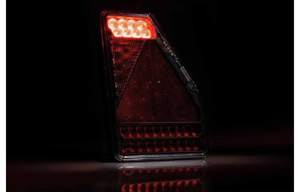 Rechts | LED Rückleuchte | Dreieck Model l 12v | 6-function