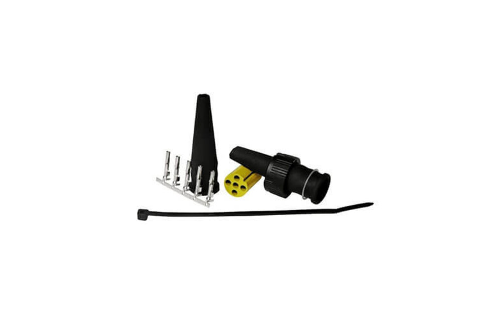 5-PINs Bajonettverbindung Links 50cm. Kabel