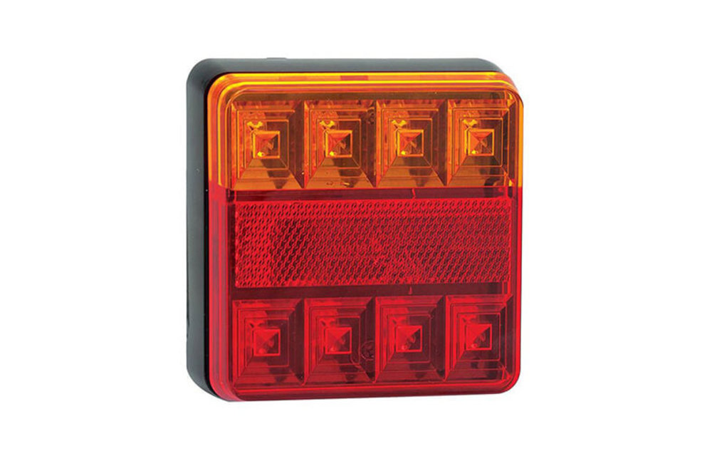 Kompaktes LED-Rücklicht ohne Kennzeichenbeleuchtung 12V 40cm. Kabel