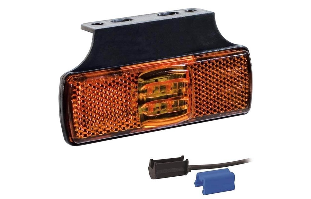 LED Umrissleuchte gelb | 12-24V | 0,75mm Stecker