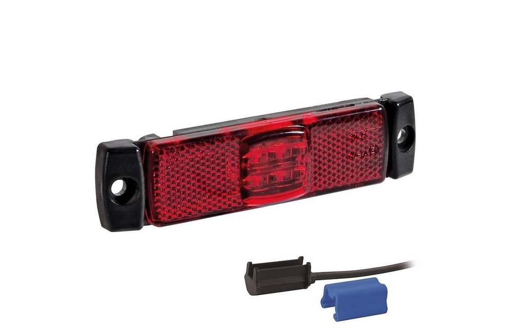 LED Umrissleuchte rot | 12-24V | 0,75mm Stecker
