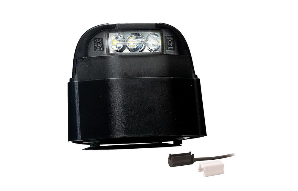LED-Kennzeichenleuchte | 12-36V | 1,5mm Stecker