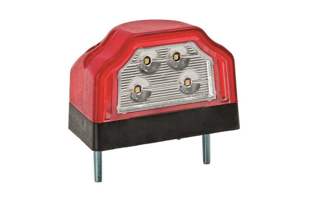LED-Kennzeichenleuchte | 12-36V | 1,5mm2 Anschluss