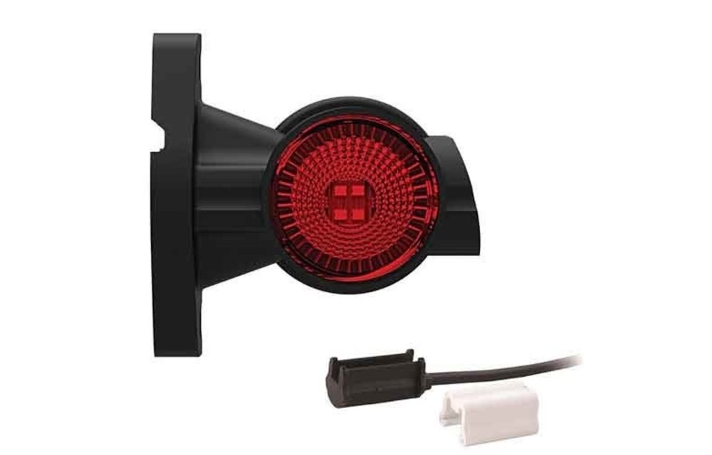 Rechts | LED Begrenzungsleuchte | kurzer Griff | 12-36V | 1,5mm2 Anschluss