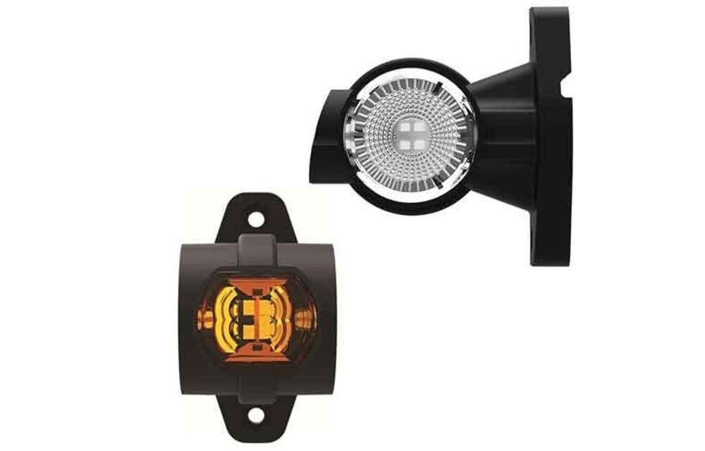 Rechts | LED Begrenzungsleuchte | kurzer Griff | 12-36V | 1,5mm2 Anschluss