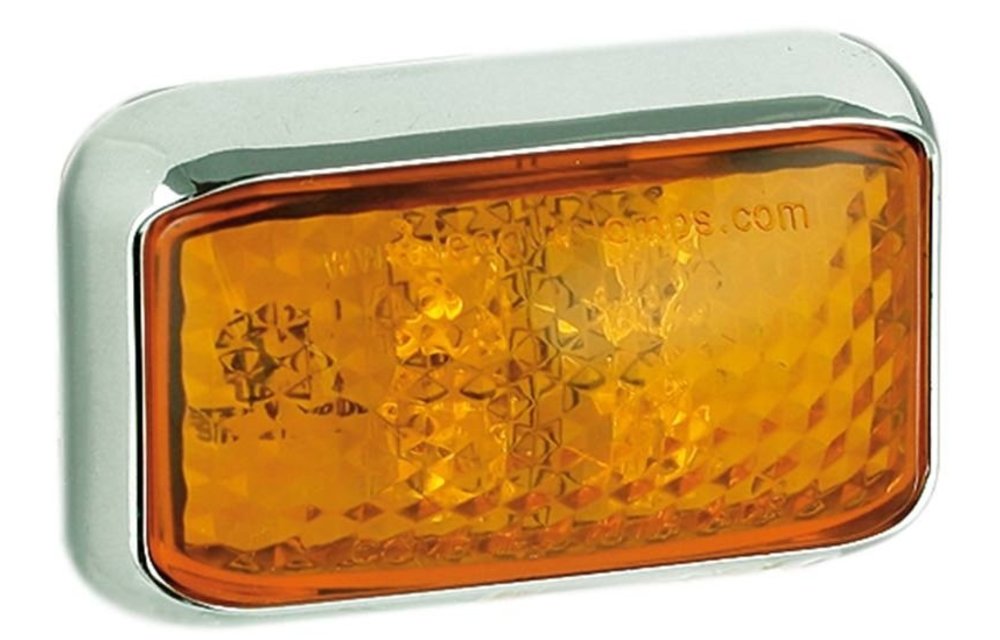 Sie LED-Blinker gelb | 12-24V | 40cm. Kabel