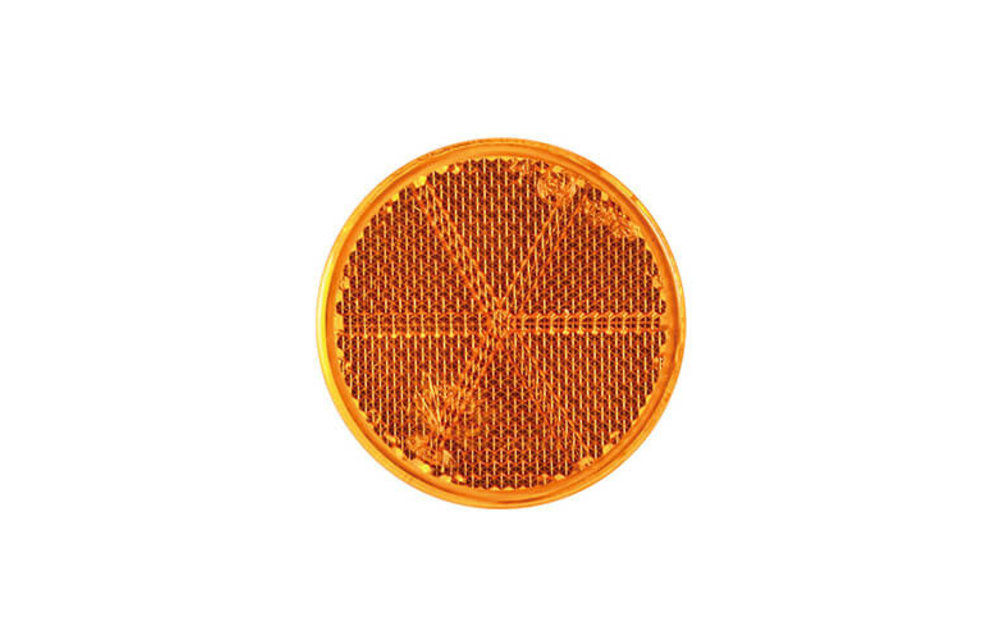 gelb Reflektor | 60 x 5,5mm | 3M-Klebestreifen