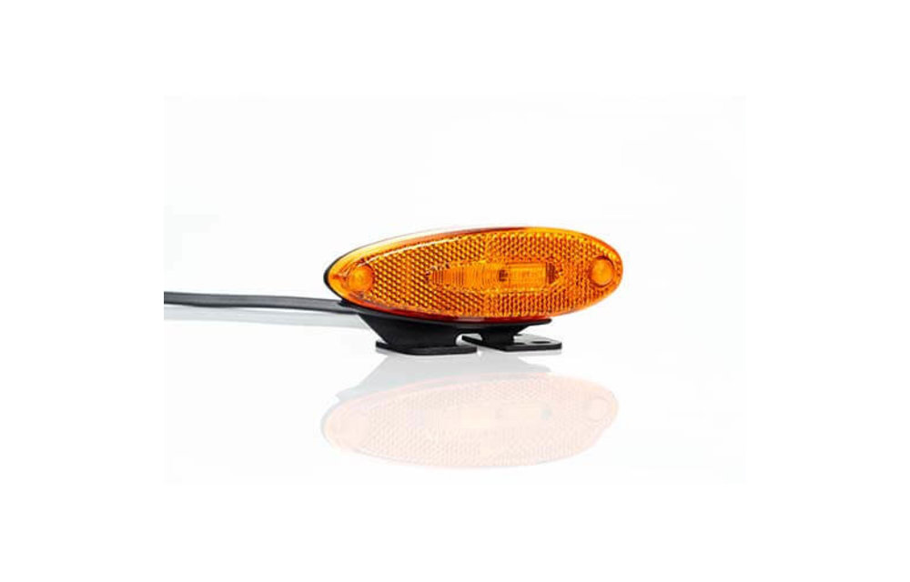 LED Umrissleuchte gelb | 12-24V | 50cm. Kabel