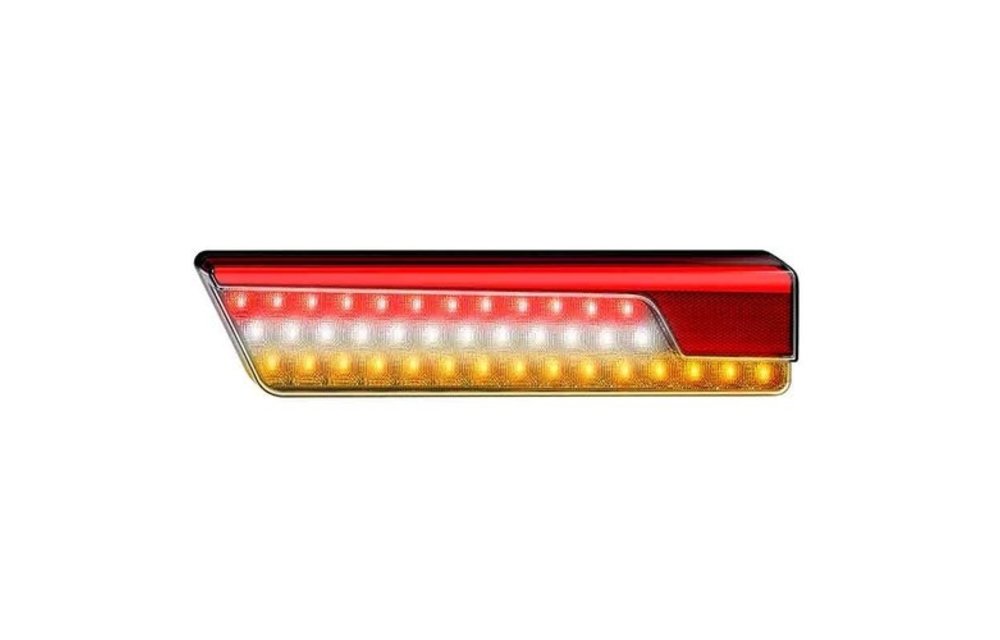 LED Neon Black Rücklicht links mit dynamischer Blinkleuchte 12/24v