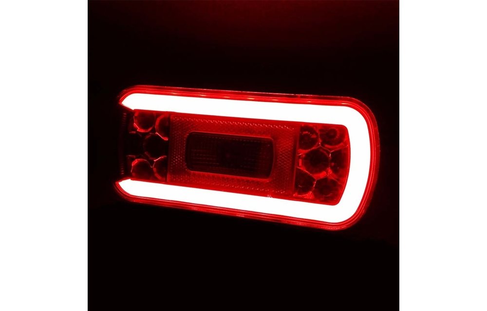 LED-Rücklicht ohne Kennzeichenbeleuchtung | 12-36V | 5 Pins