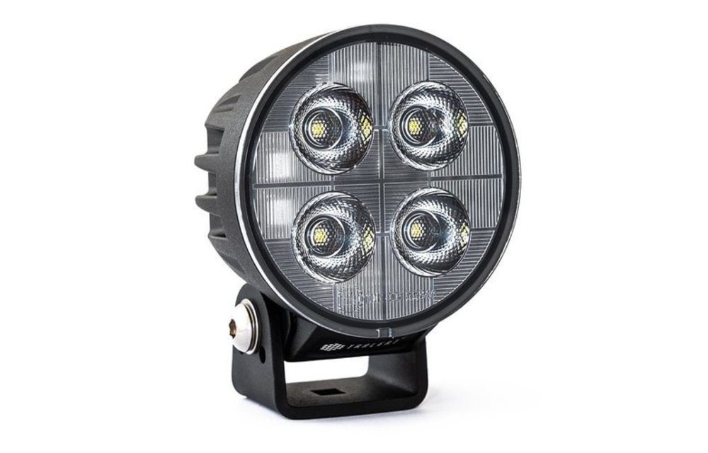 LED Arbeitsscheinwerfer rund 3800lm / 40Watt / Deutsch-Con / 9-36v