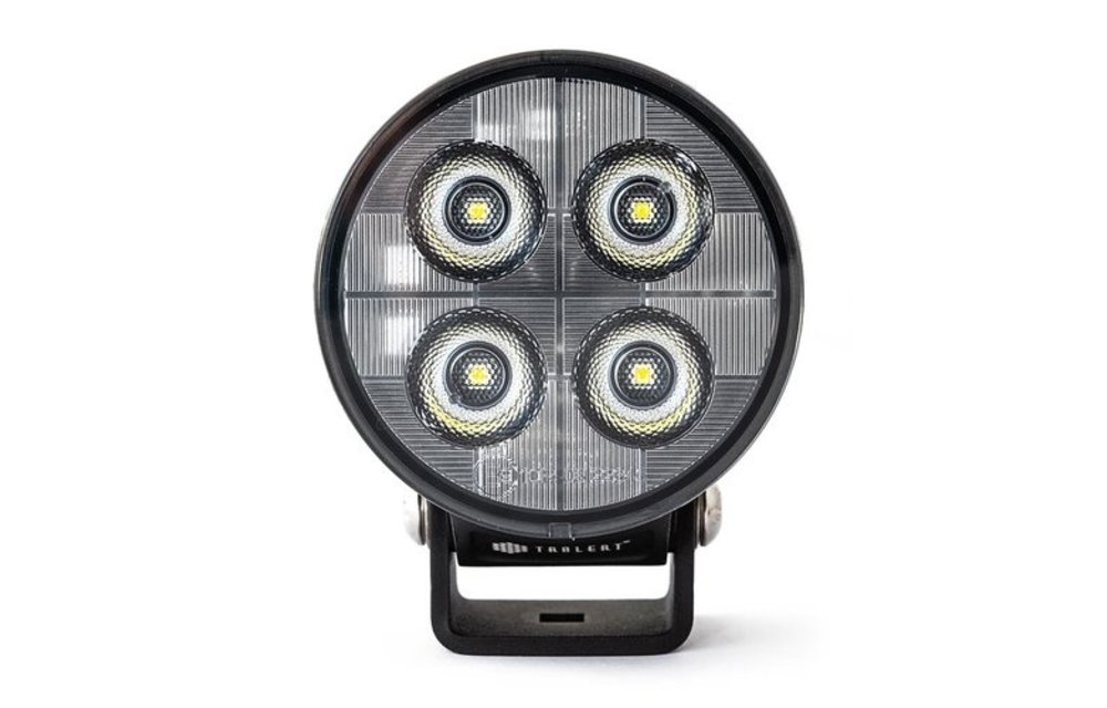 LED Arbeitsscheinwerfer rund 3800lm / 40Watt / Deutsch-Con / 9-36v -  Vehiclelightshop