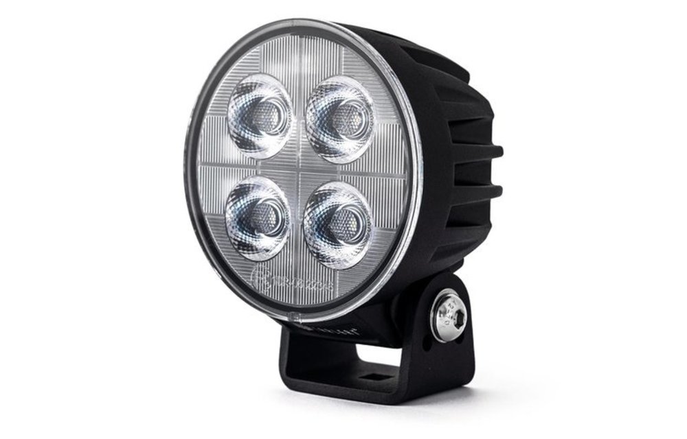 LED Arbeitsscheinwerfer rund 3800lm / 40Watt / Deutsch-Con / 9-36v -  Vehiclelightshop