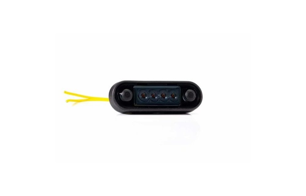 LED Dunkle Markierungsleuchte eingebaut Bernstein 12-24v 0.15m. Kabel